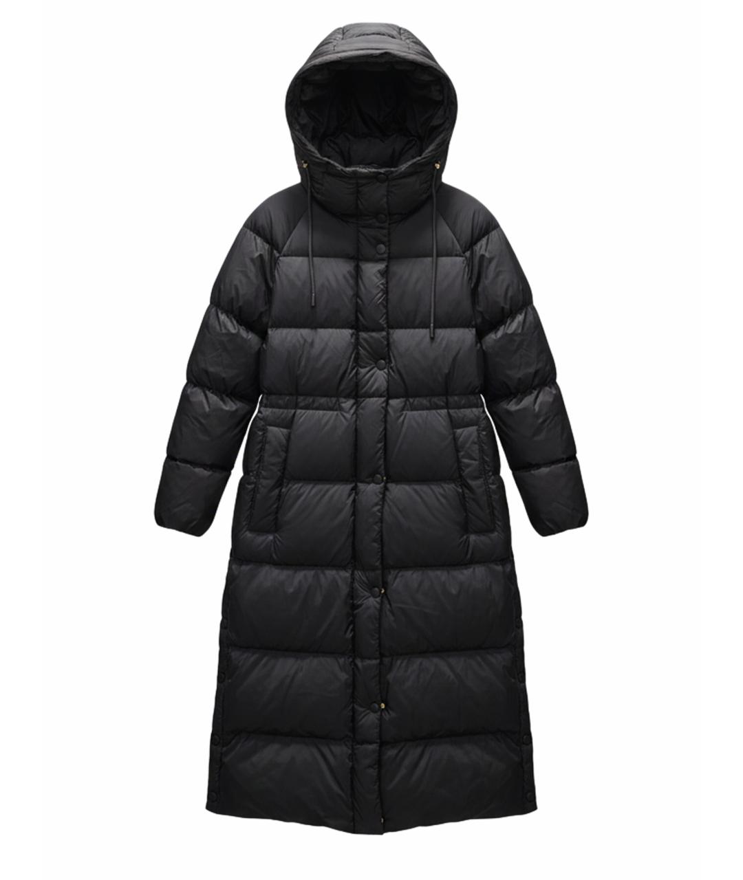 WEEKEND MAX MARA Черный полиэстеровый пуховик, фото 1