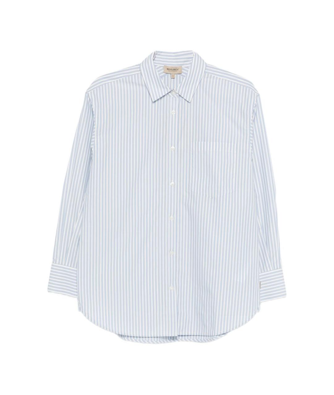 WOOLRICH Голубая хлопковая рубашка, фото 1
