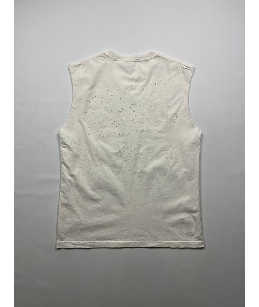 SATISFY Белая хлопковая майка, фото 6