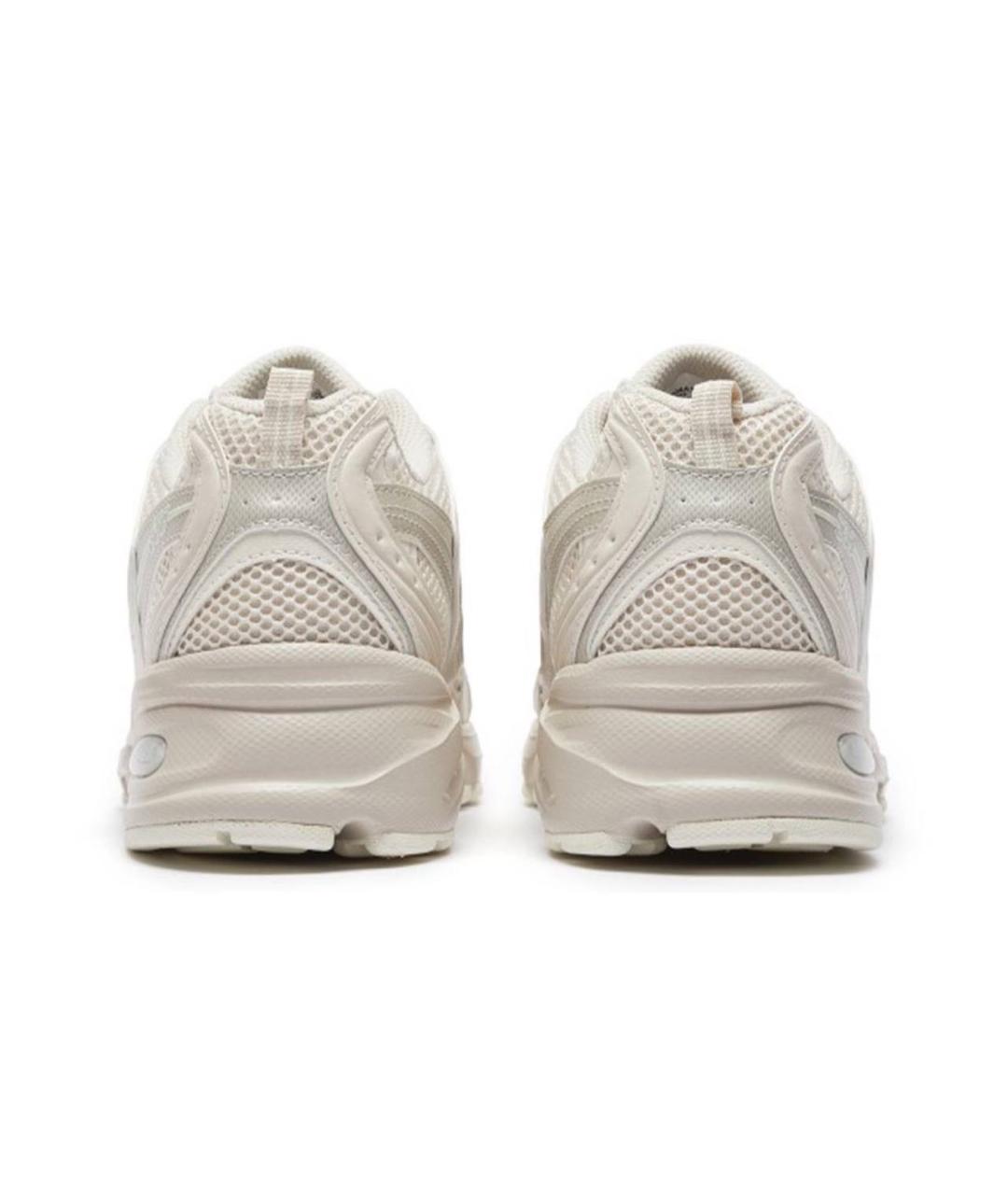 NEW BALANCE Бежевые текстильные низкие кроссовки / кеды, фото 4