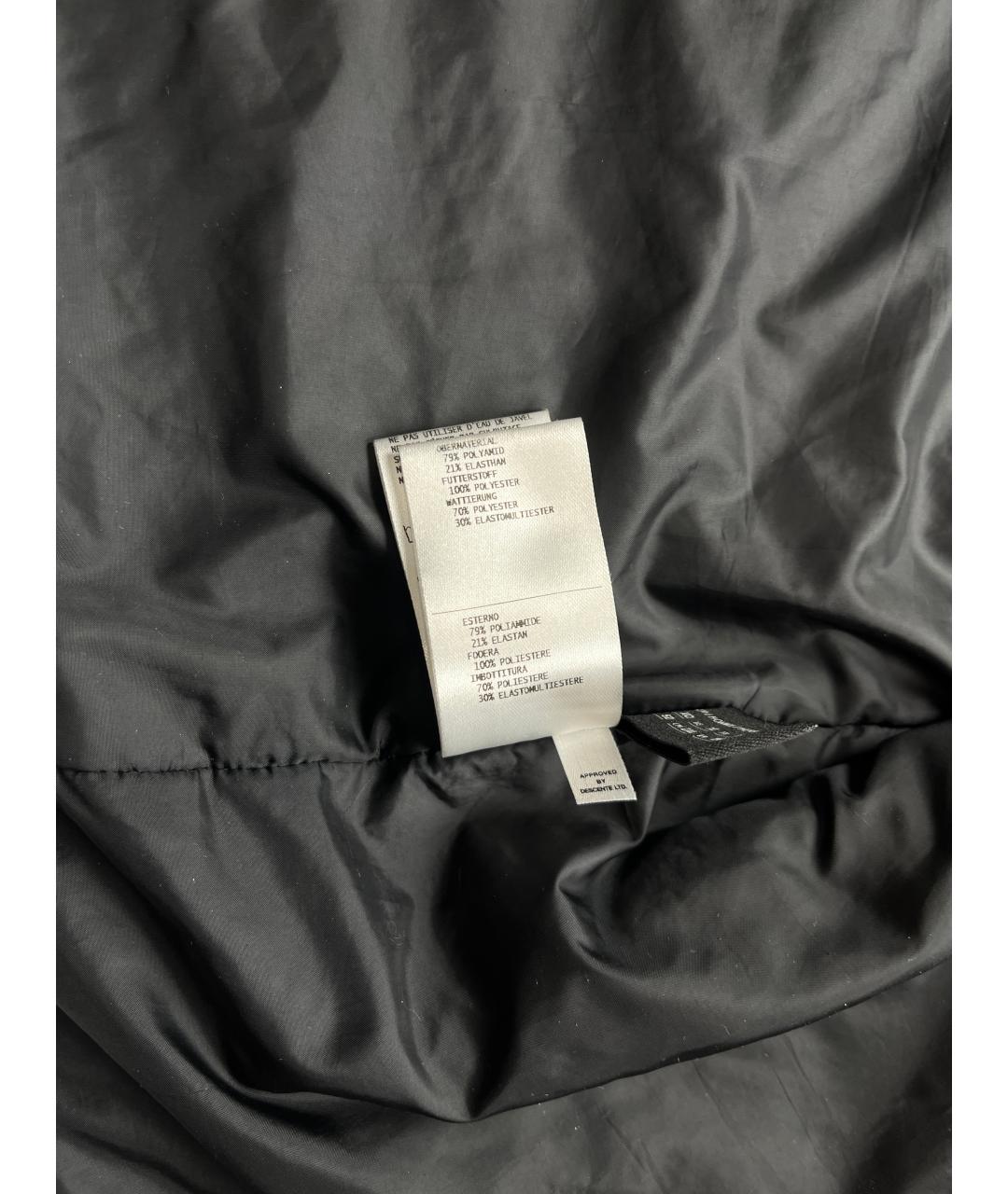 DESCENTE Черная полиэстеровая куртка, фото 8