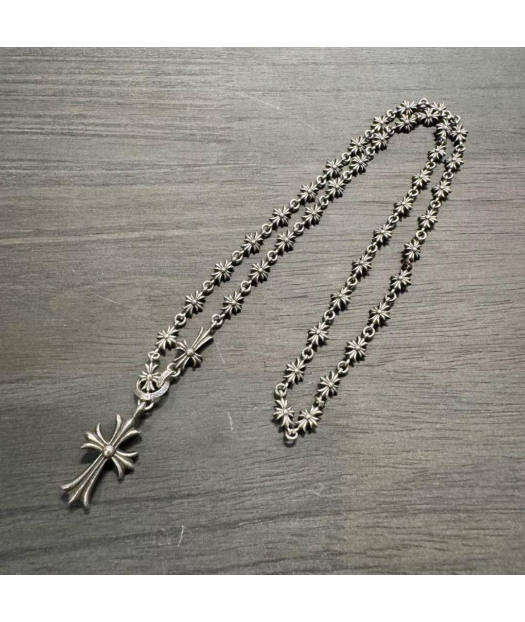 CHROME HEARTS Серебряная серебряная цепочка/подвеска, фото 2