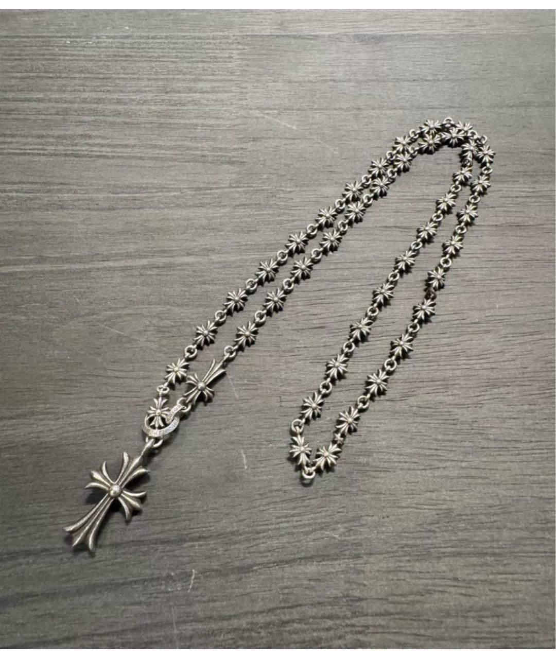 CHROME HEARTS Серебряная серебряная цепочка/подвеска, фото 3