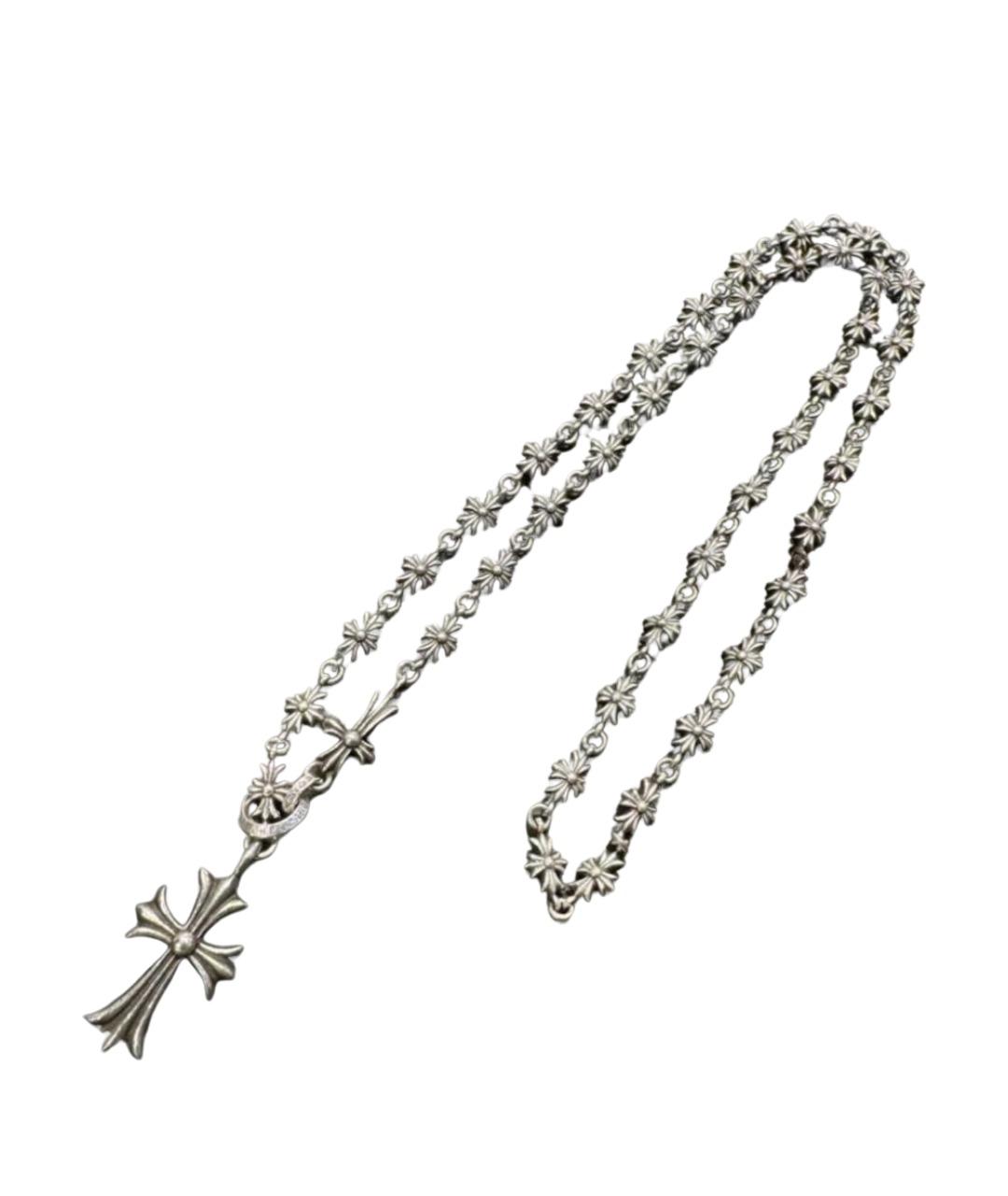 CHROME HEARTS Серебряная серебряная цепочка/подвеска, фото 1