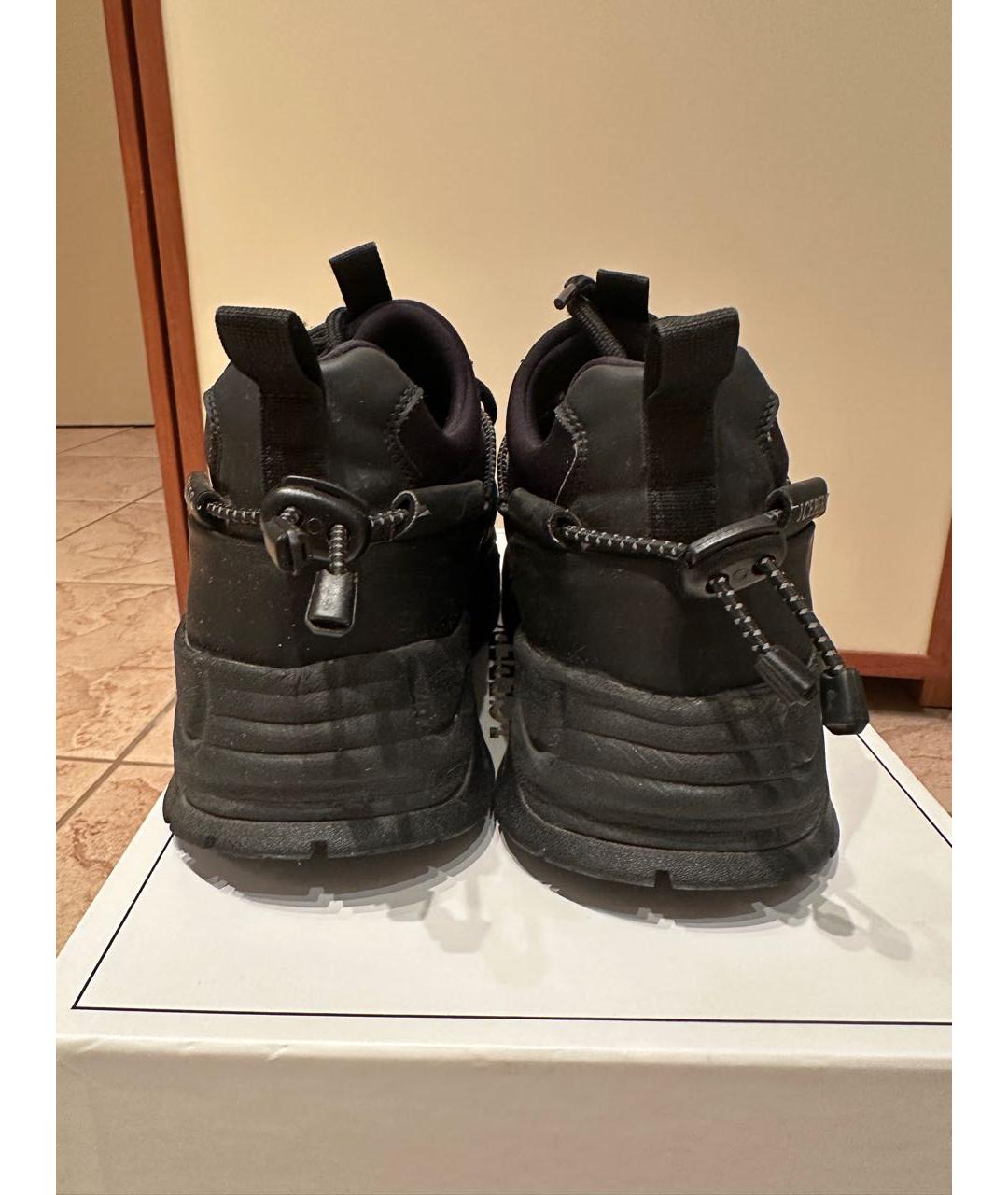 ICEBERG Черные текстильные кроссовки, фото 4