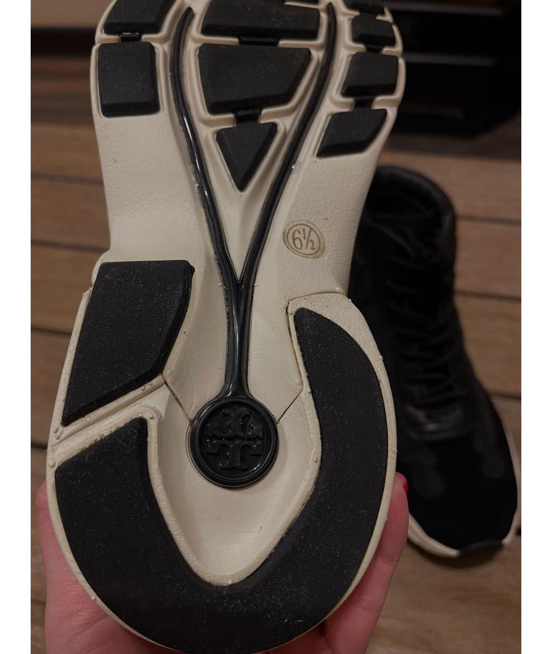 TORY BURCH Черные кроссовки, фото 7