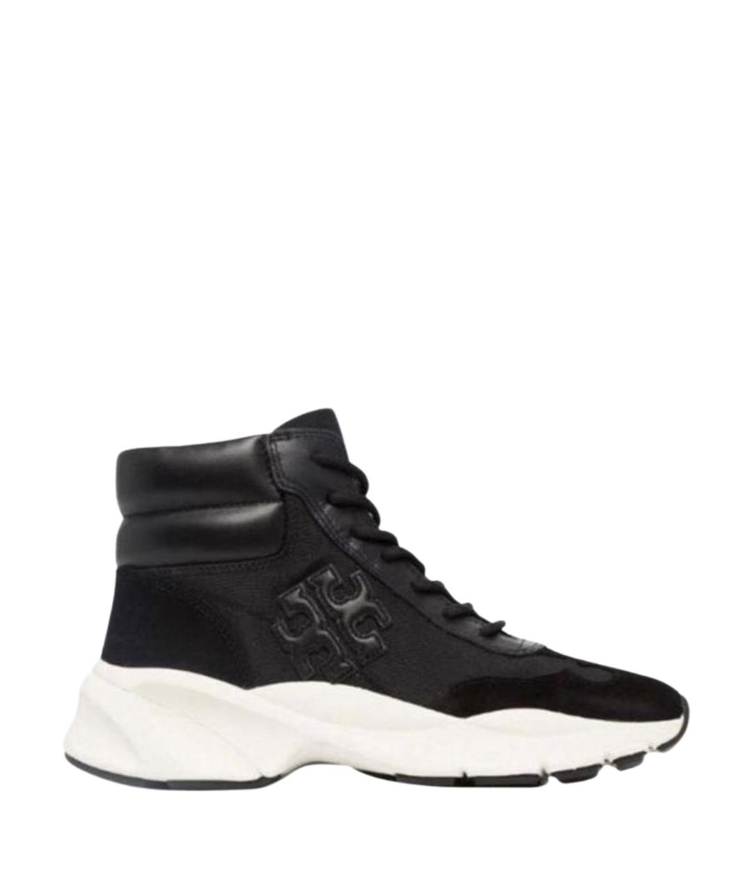 TORY BURCH Черные кроссовки, фото 1