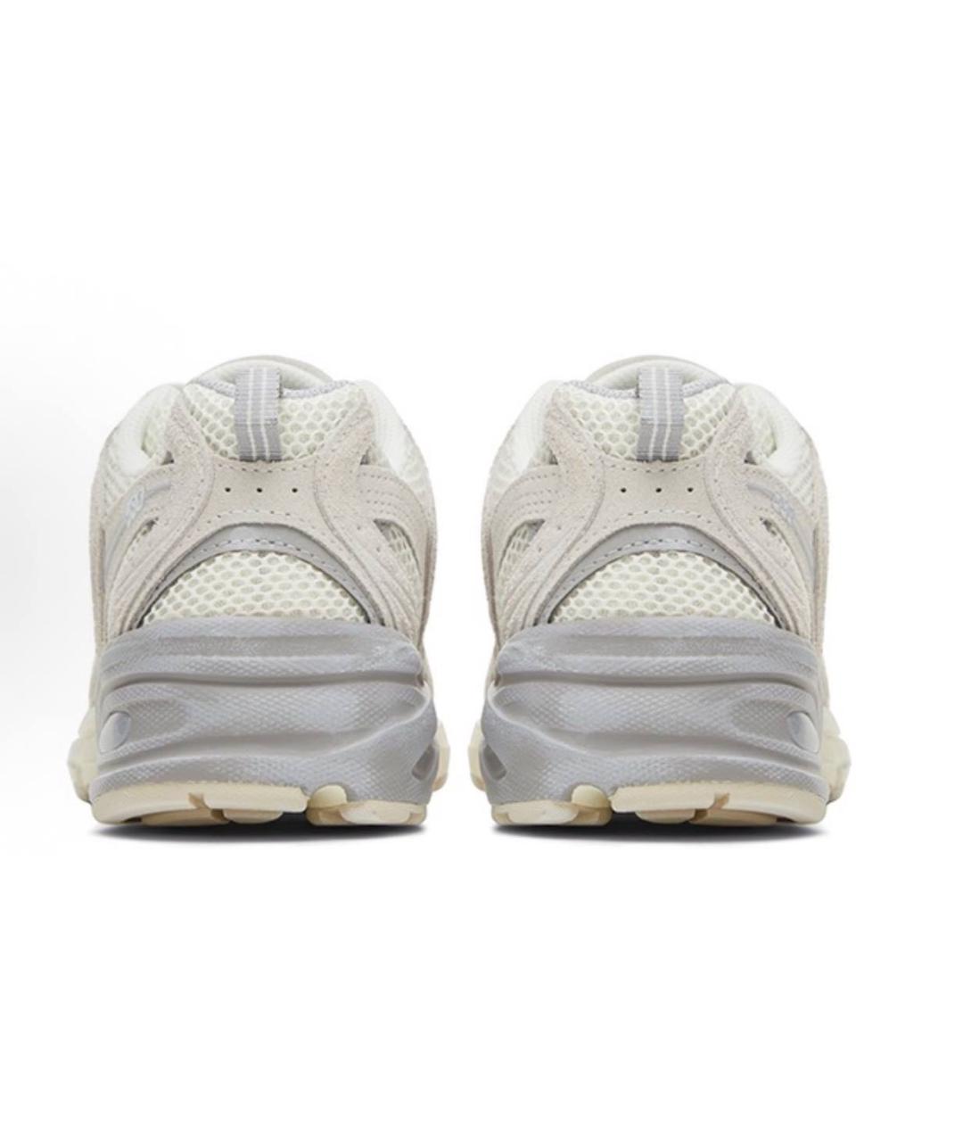 NEW BALANCE Бежевые текстильные низкие кроссовки / кеды, фото 4