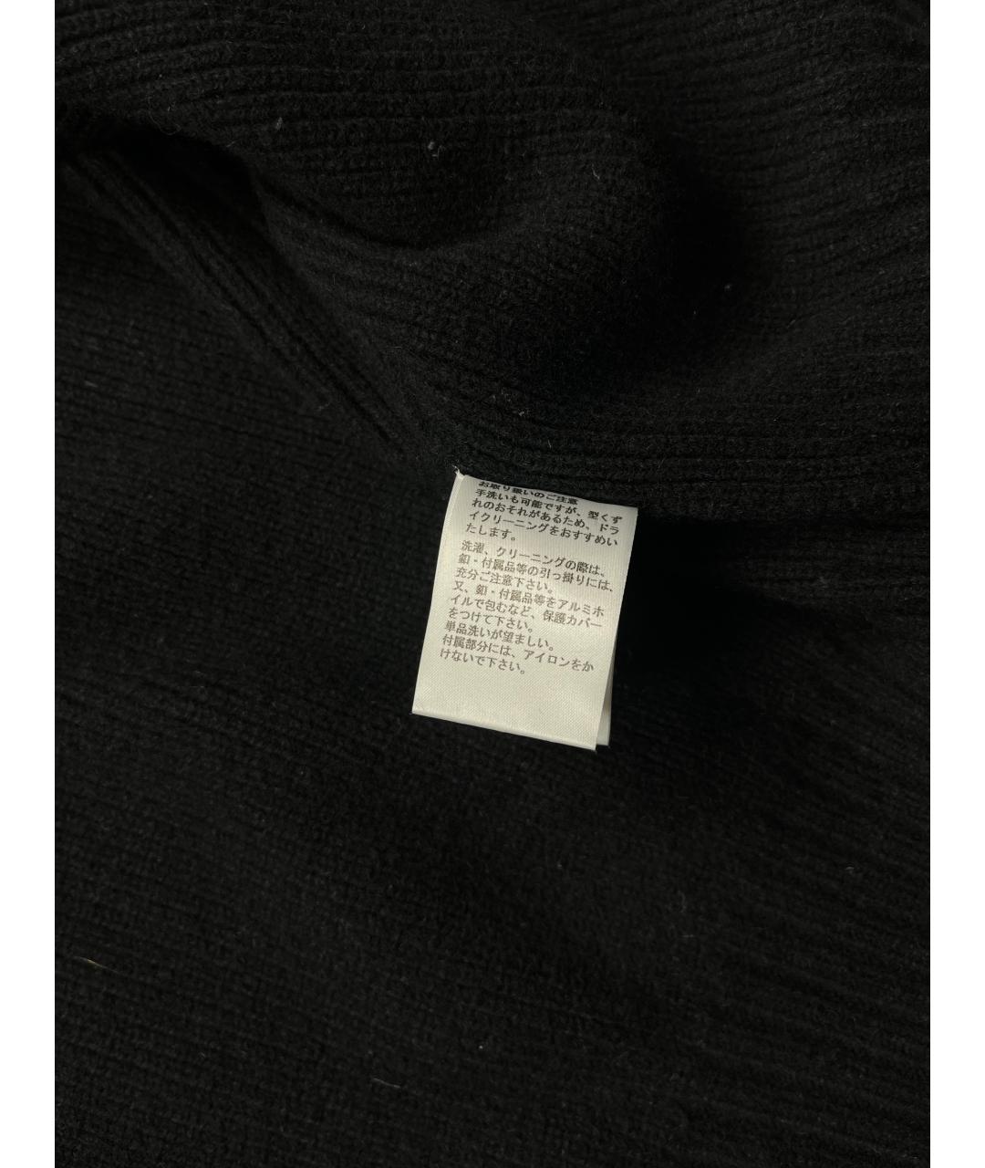 ATTACHMENT Черный шерстяной кардиган, фото 7