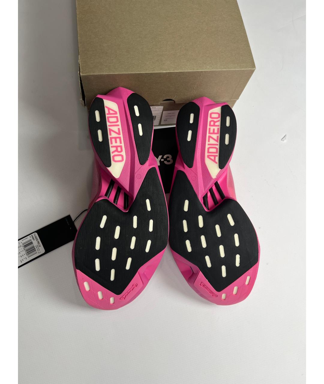 Y-3 Розовые низкие кроссовки / кеды, фото 6