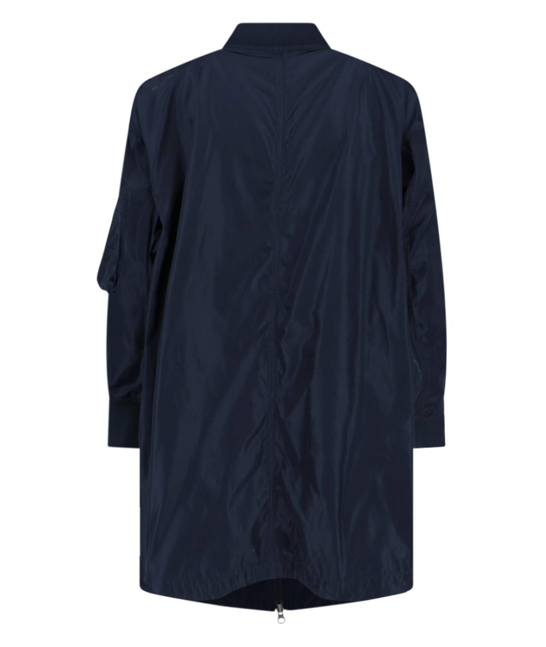 ASPESI Синий полиэстеровый тренч/плащ, фото 2