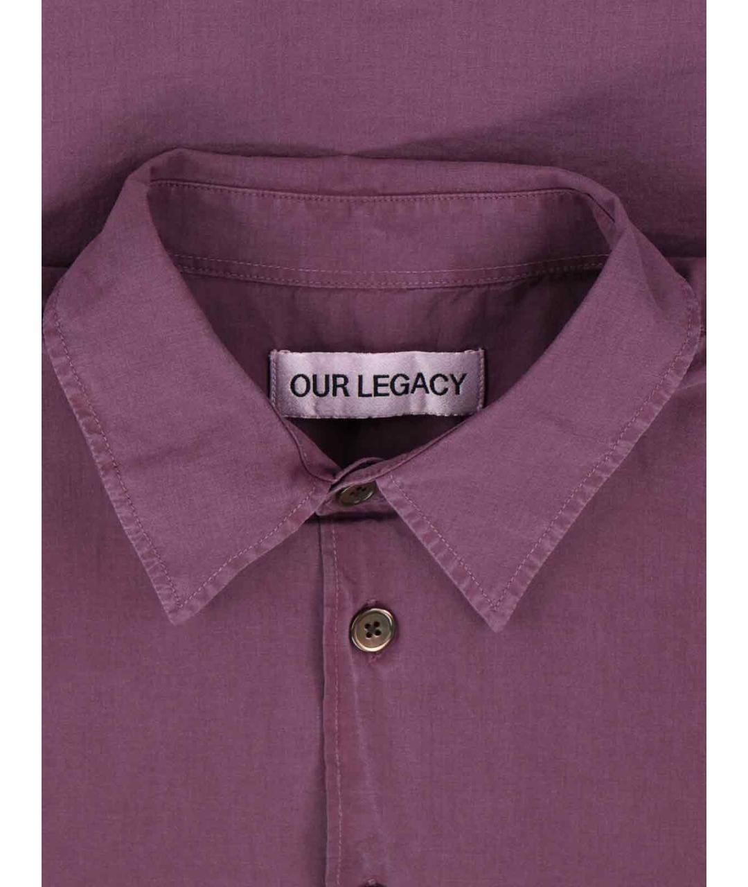 OUR LEGACY Мульти хлопковая кэжуал рубашка, фото 2
