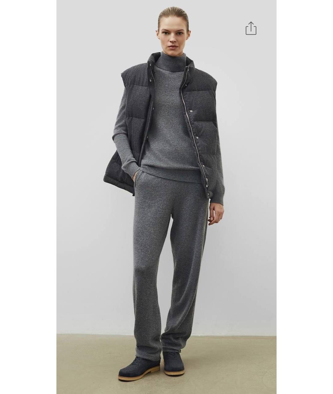 12 STOREEZ Серая кашемировая водолазка, фото 8