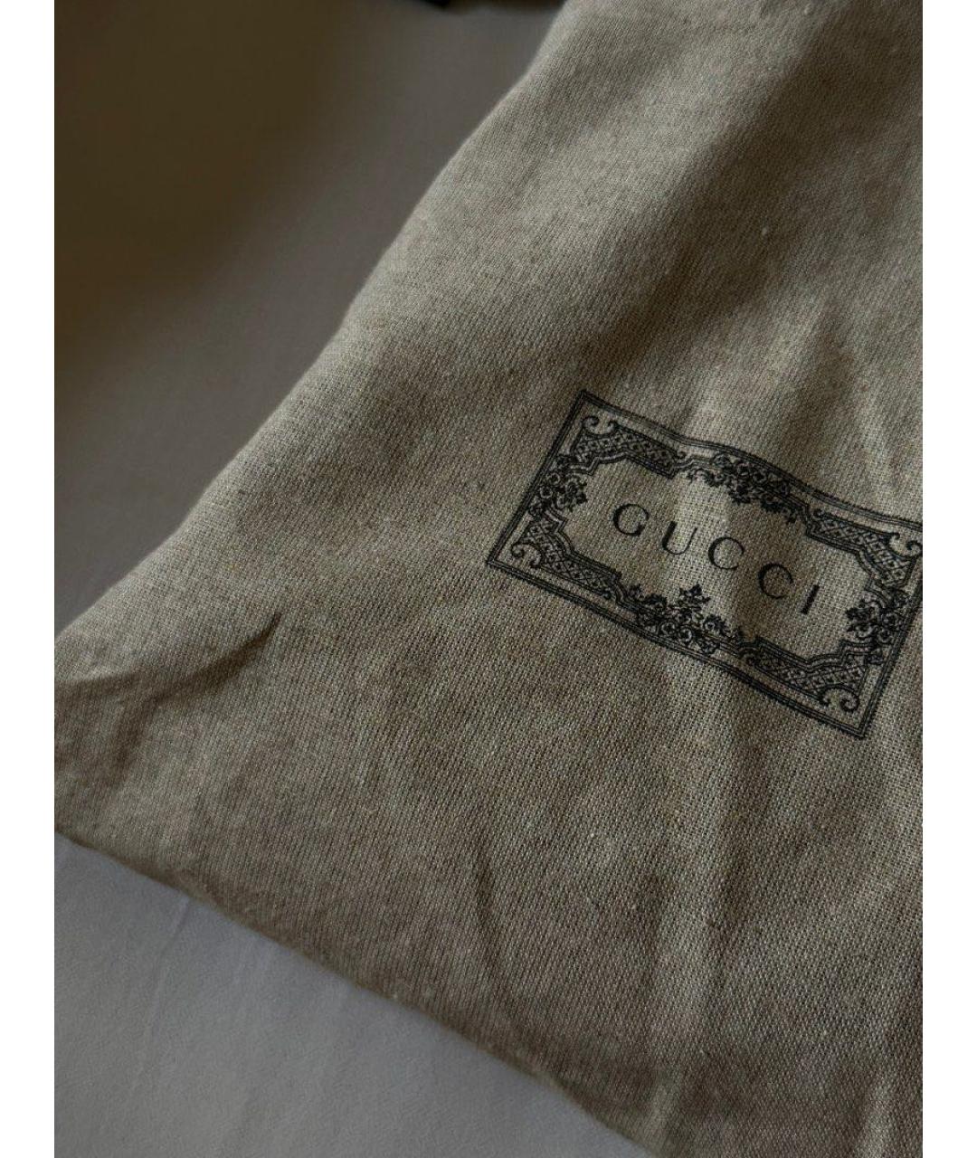 GUCCI Коричневая сумка с короткими ручками, фото 5