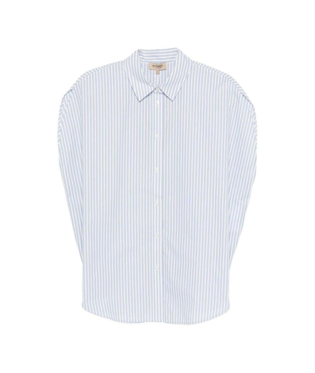 WOOLRICH Голубая хлопковая рубашка, фото 1
