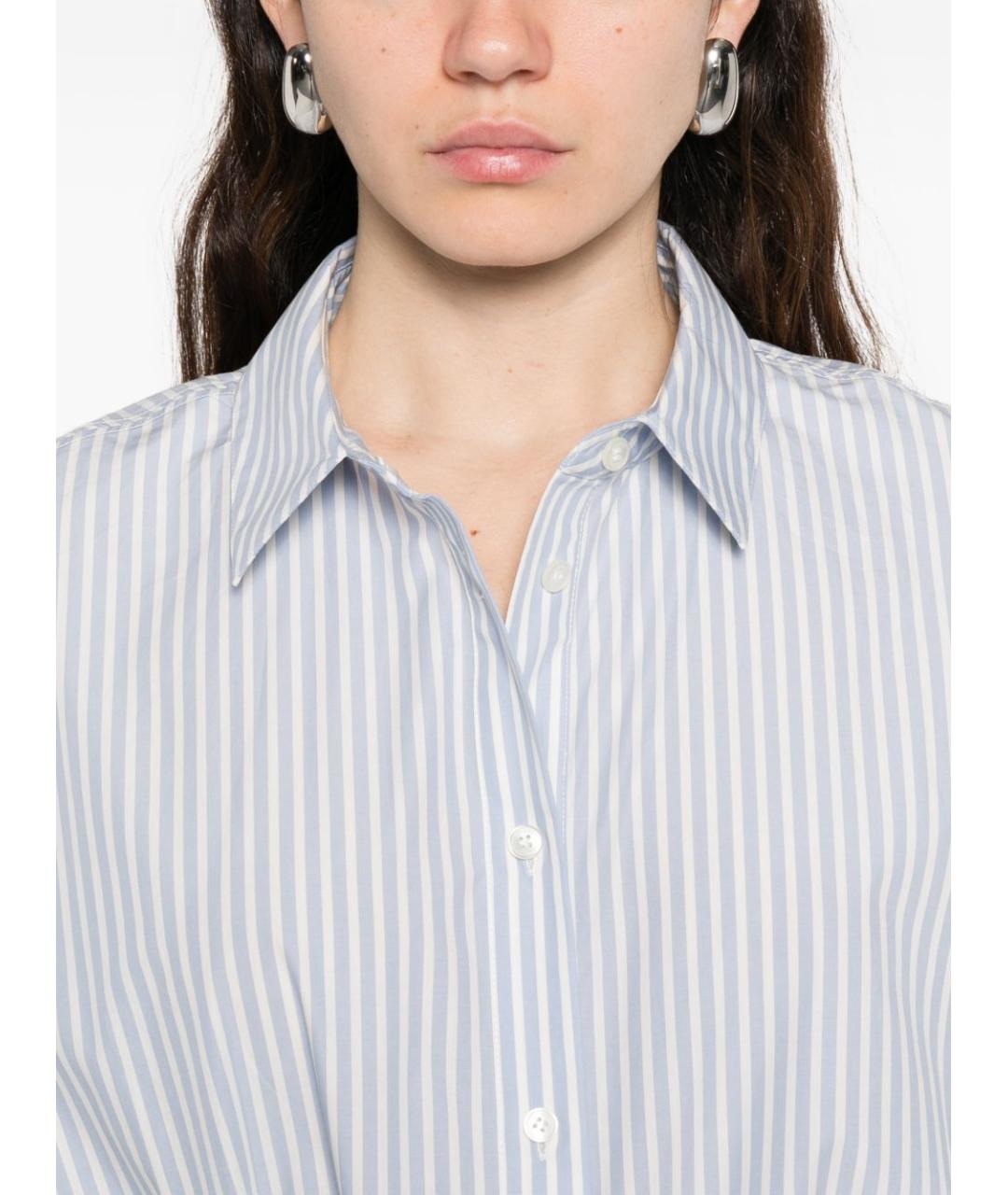 WOOLRICH Голубая хлопковая рубашка, фото 4