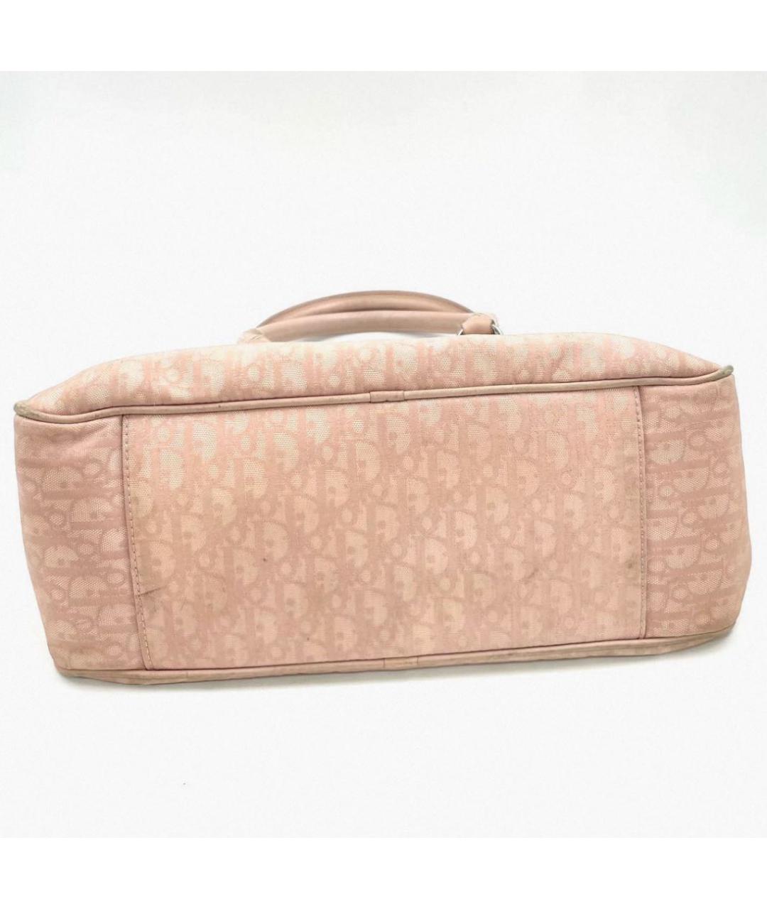 CHRISTIAN DIOR Розовая сумка с короткими ручками, фото 7