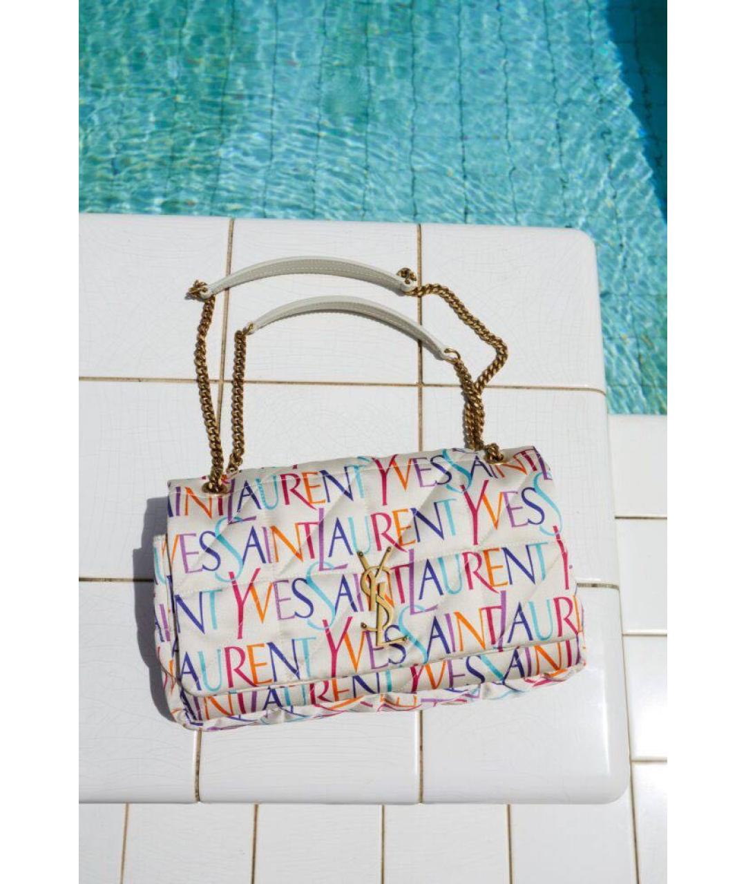 SAINT LAURENT Мульти тканевая сумка через плечо, фото 5