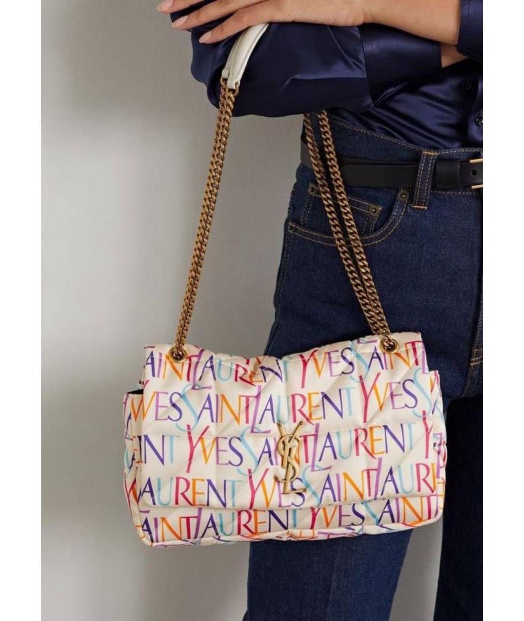 SAINT LAURENT Мульти тканевая сумка через плечо, фото 8