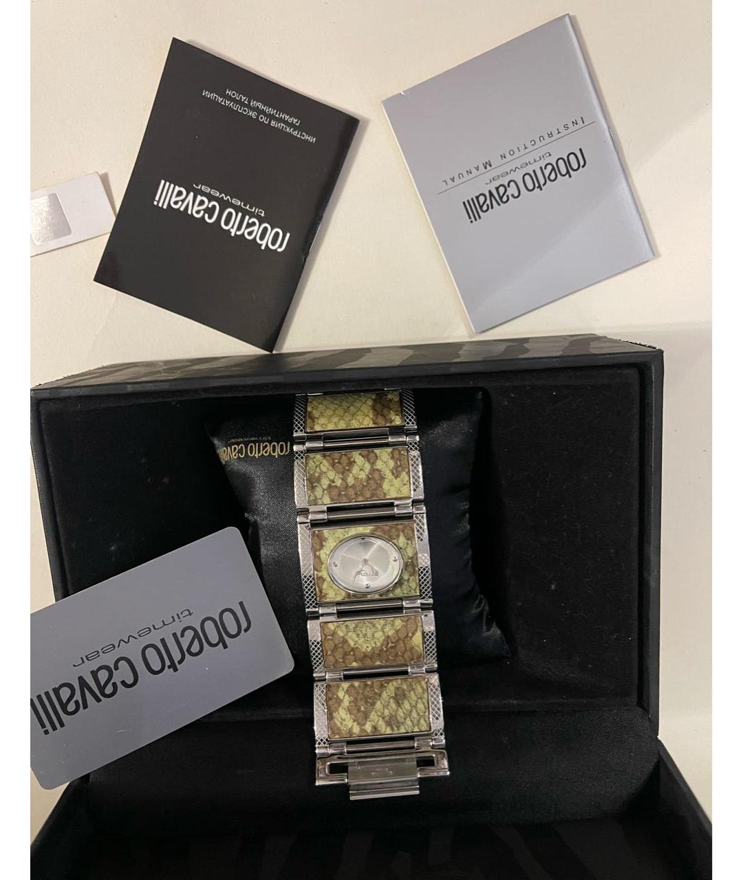 ROBERTO CAVALLI Зеленые часы, фото 6