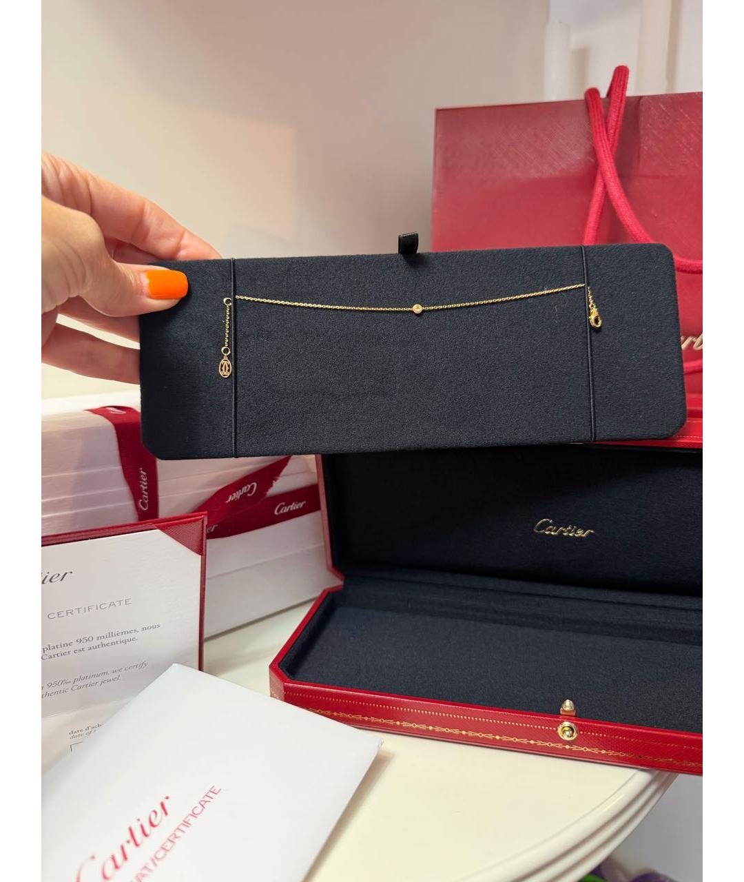 CARTIER Золотой браслет из желтого золота, фото 4