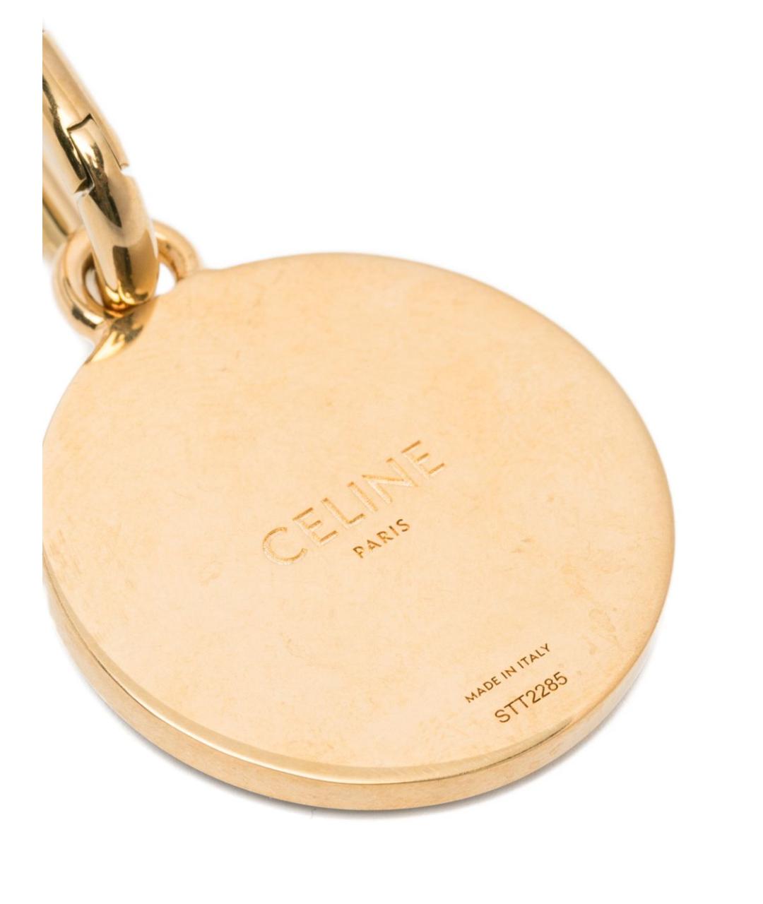 CELINE Золотой брелок, фото 3