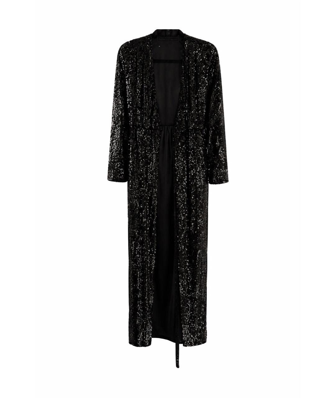 ULYANA SERGEENKO Черное вечернее платье, фото 4