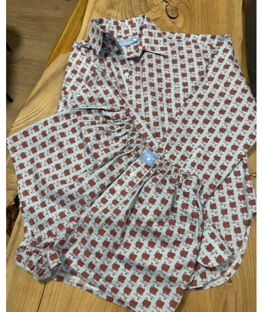 PLANTA ROSA Мульти хлопковый костюм с брюками, фото 3