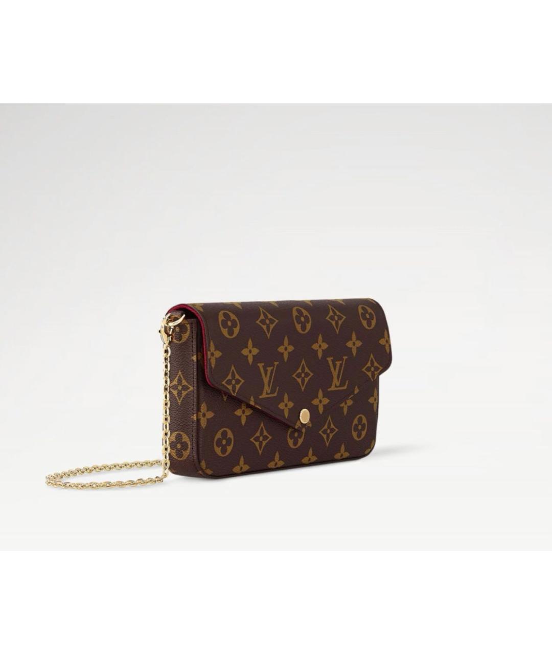 LOUIS VUITTON Коричневая сумка через плечо, фото 2