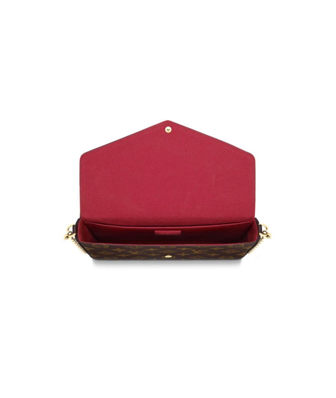 LOUIS VUITTON Коричневая сумка через плечо, фото 4