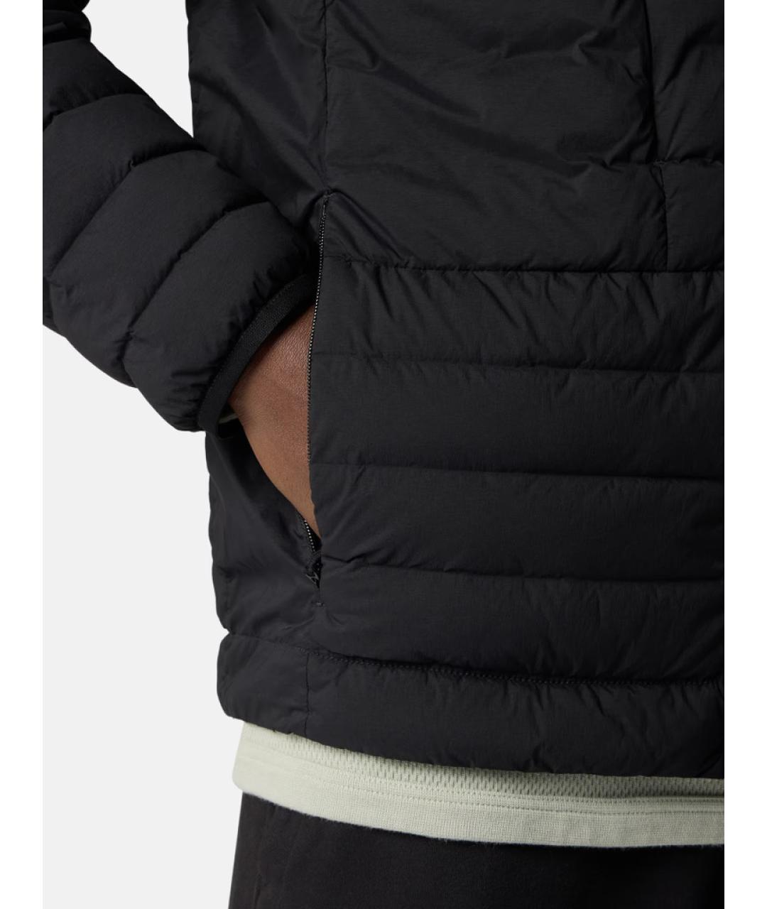 STONE ISLAND Черная синтетическая куртка, фото 4