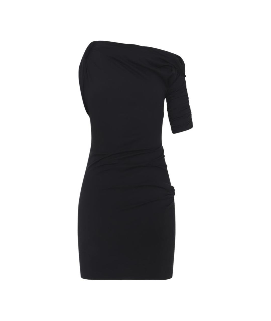 JACQUEMUS Черное хлопковое платье, фото 2