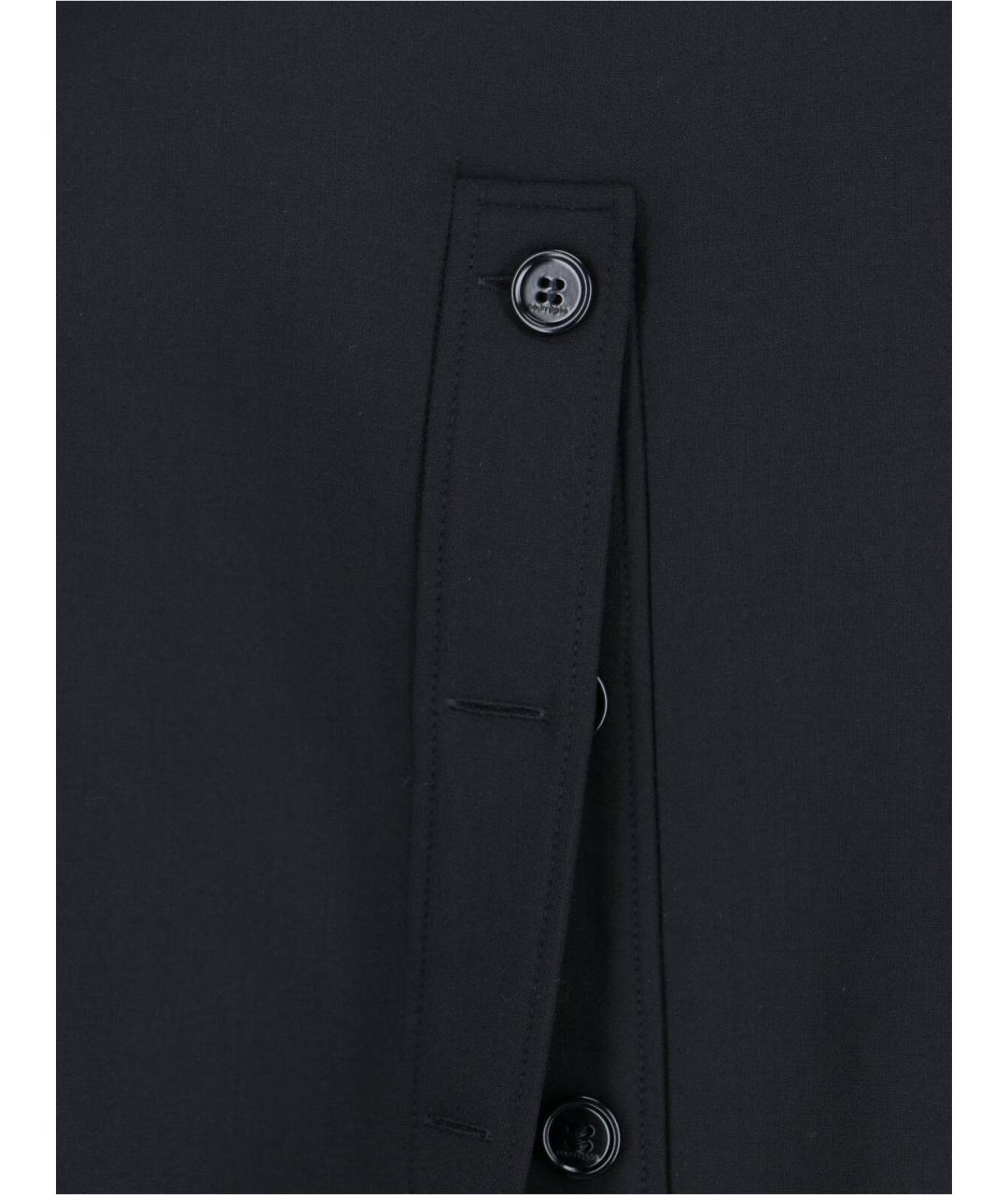 COURREGES Черная полиэстеровая юбка миди, фото 5