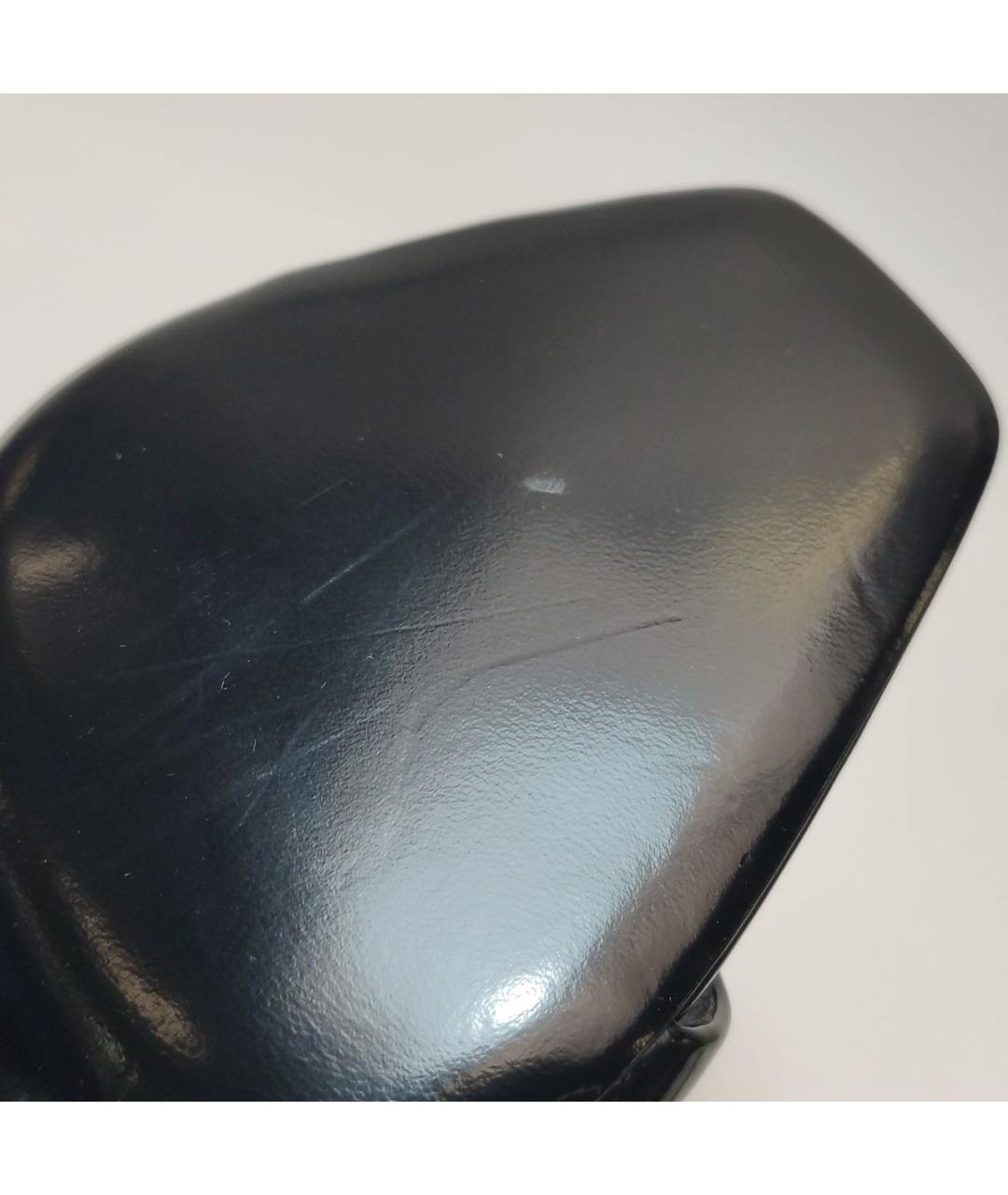 SAINT LAURENT Черные кожаные босоножки, фото 8