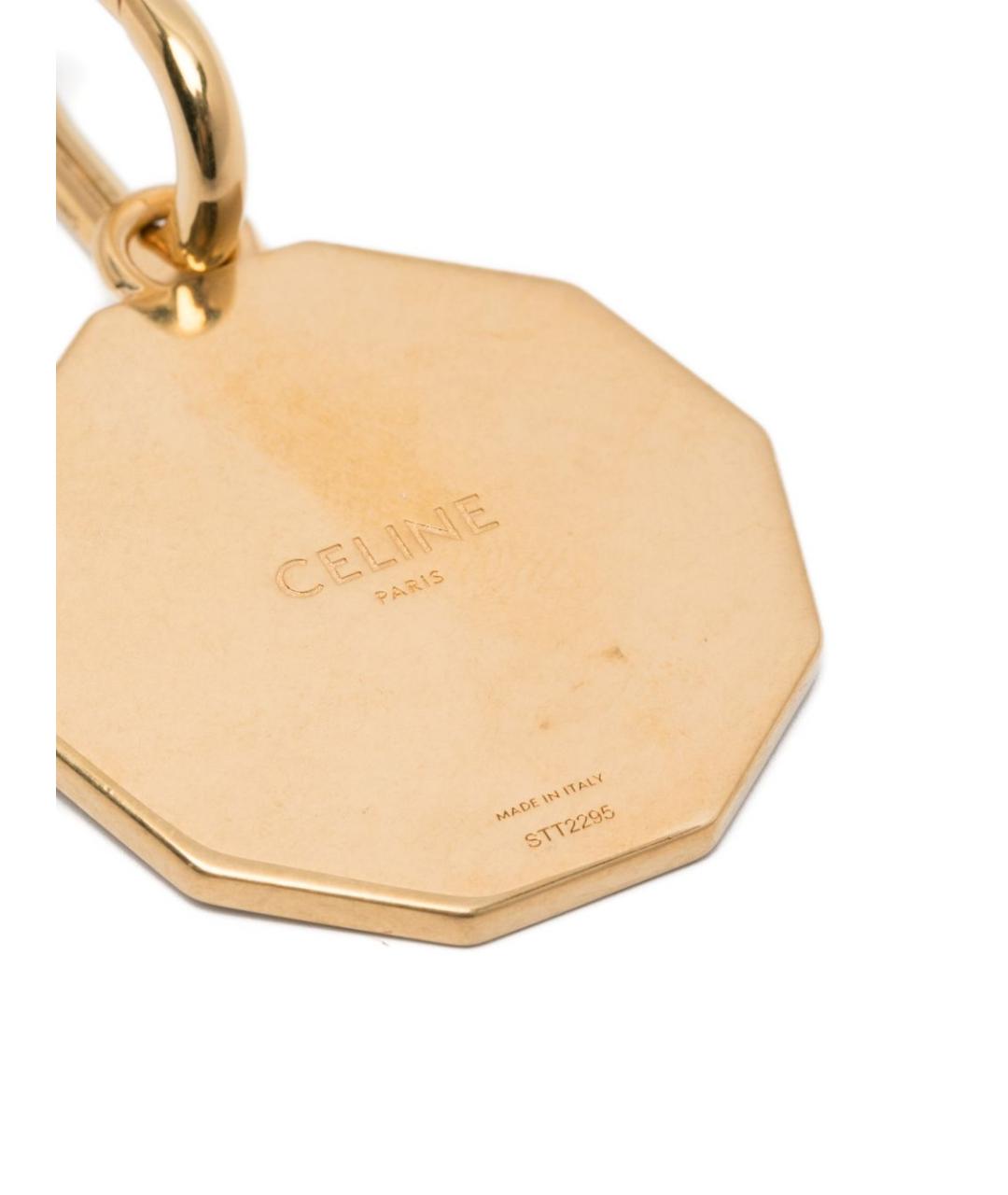 CELINE Золотой брелок, фото 2