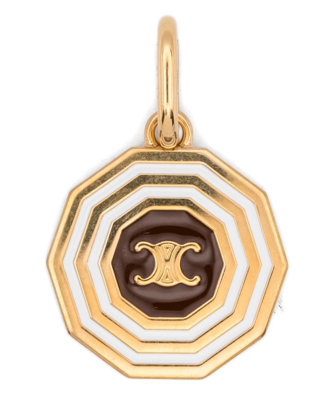 CELINE Золотой брелок, фото 1