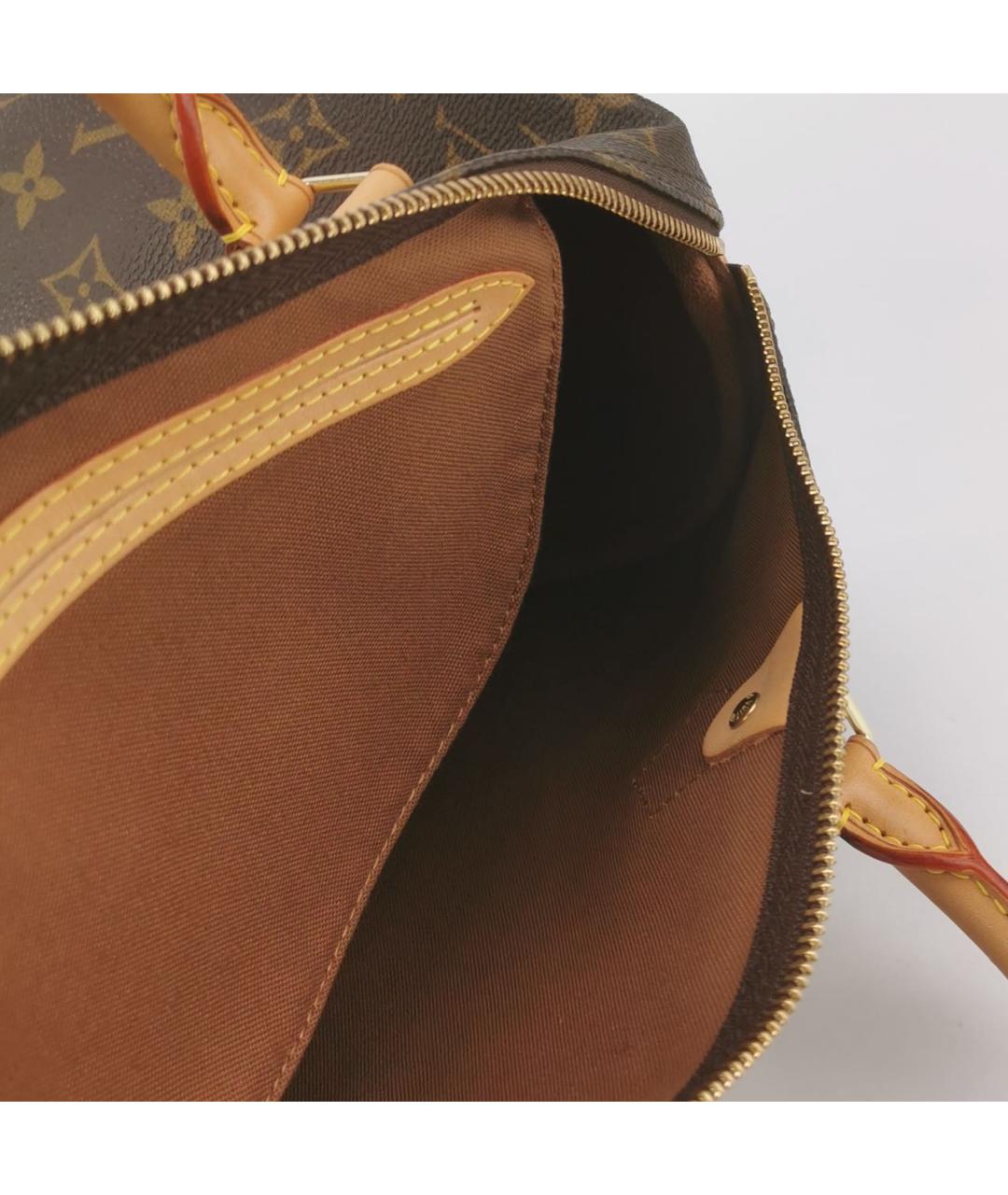 LOUIS VUITTON Коричневая сумка с короткими ручками, фото 6