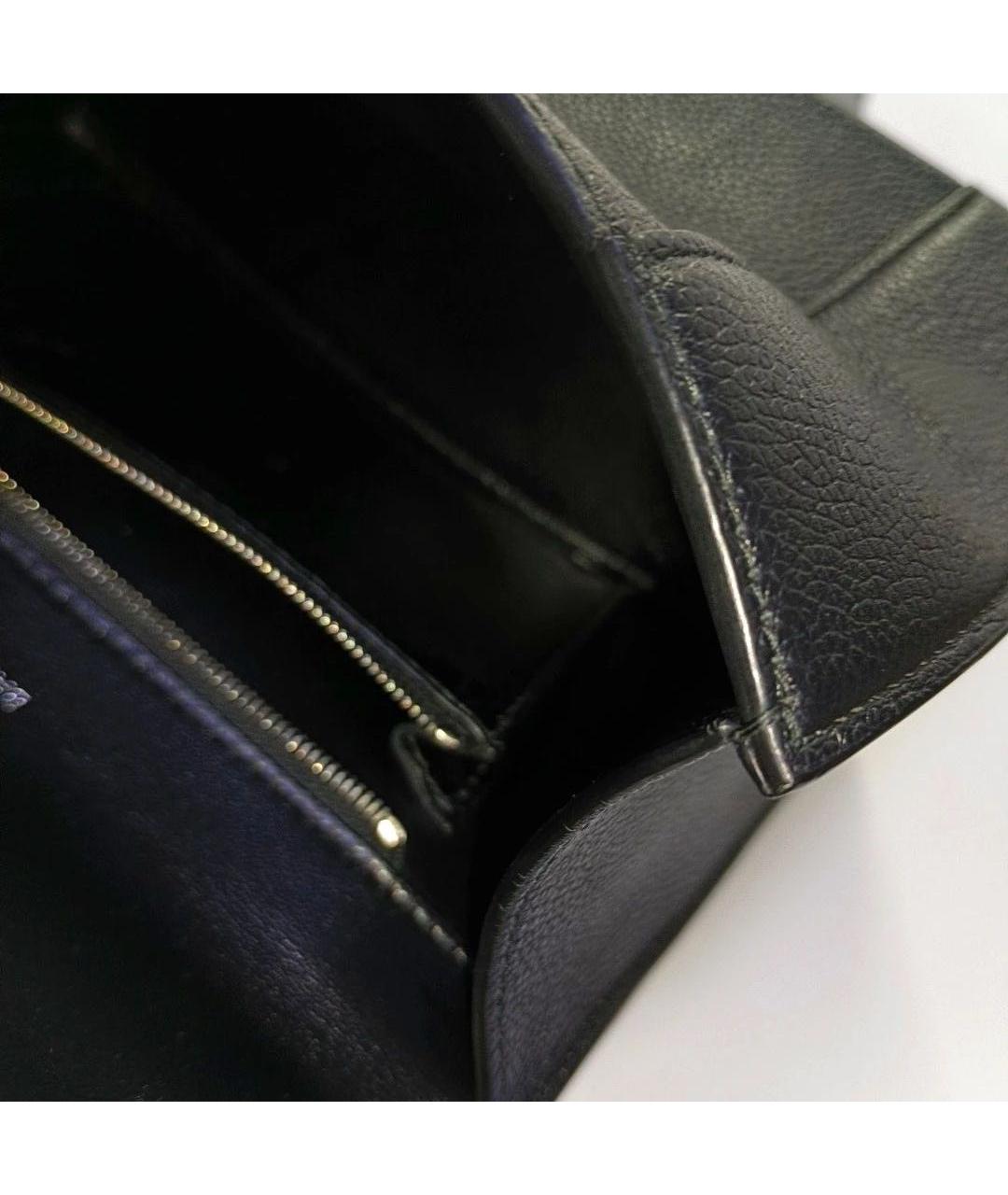 BALENCIAGA Черная кожаная сумка с короткими ручками, фото 8