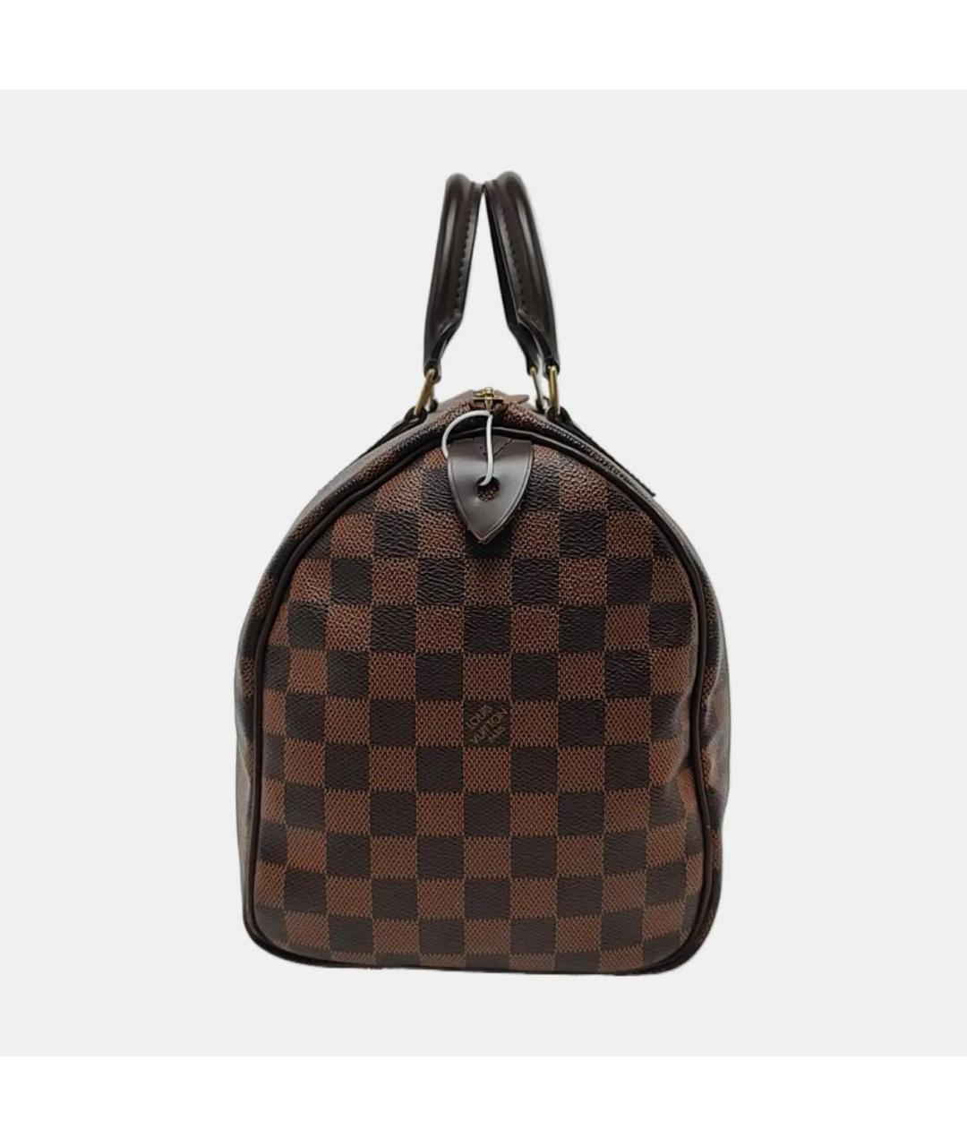 LOUIS VUITTON Коричневая сумка с короткими ручками, фото 2