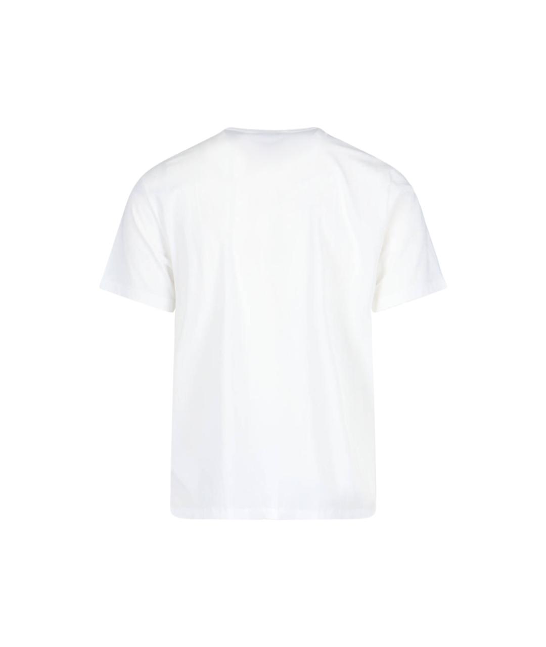 OUR LEGACY Белая хлопковая футболка, фото 2