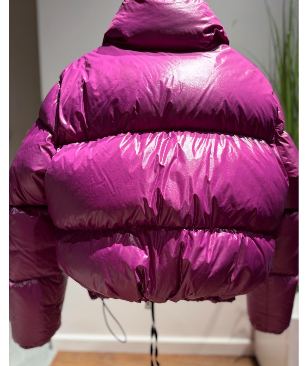 MONCLER Фиолетовая полиамидовая куртка, фото 2