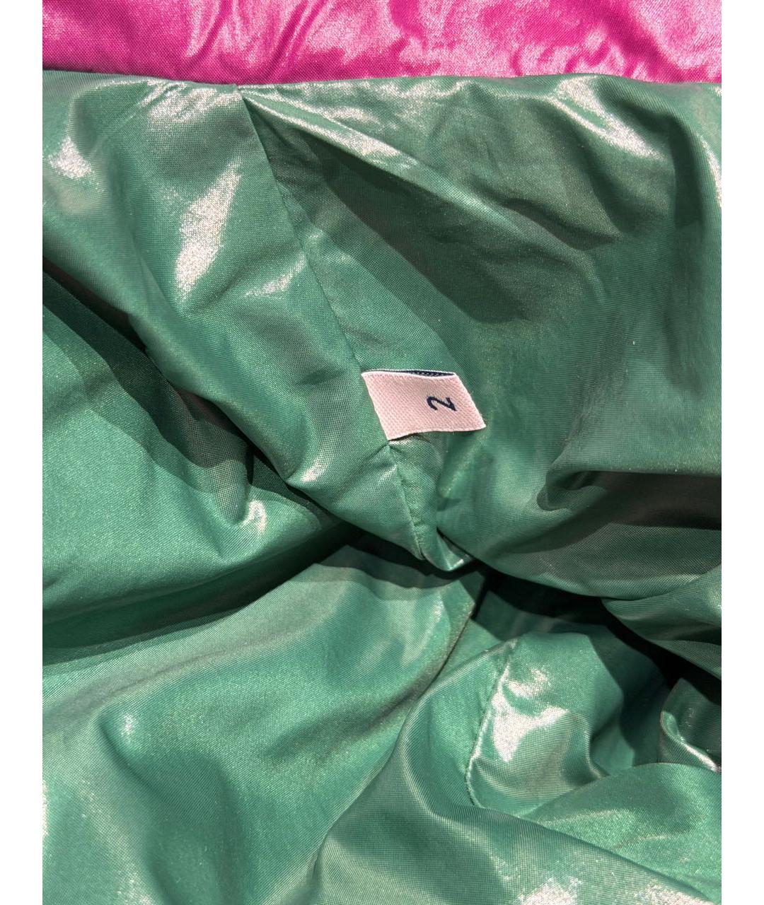 MONCLER Фиолетовая полиамидовая куртка, фото 6