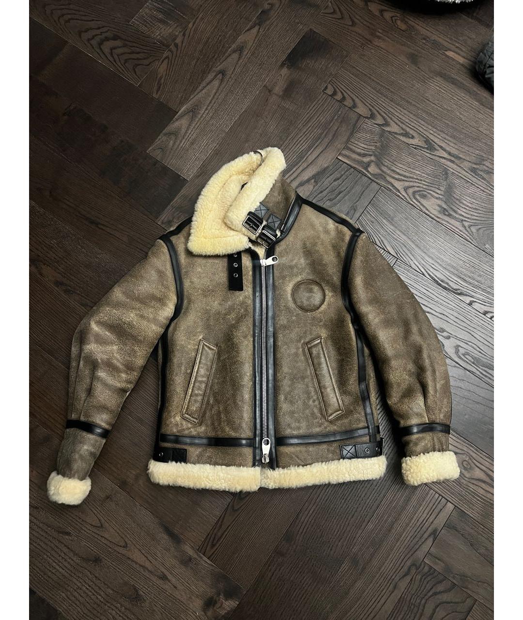 CHLOE Коричневая дубленка, фото 8