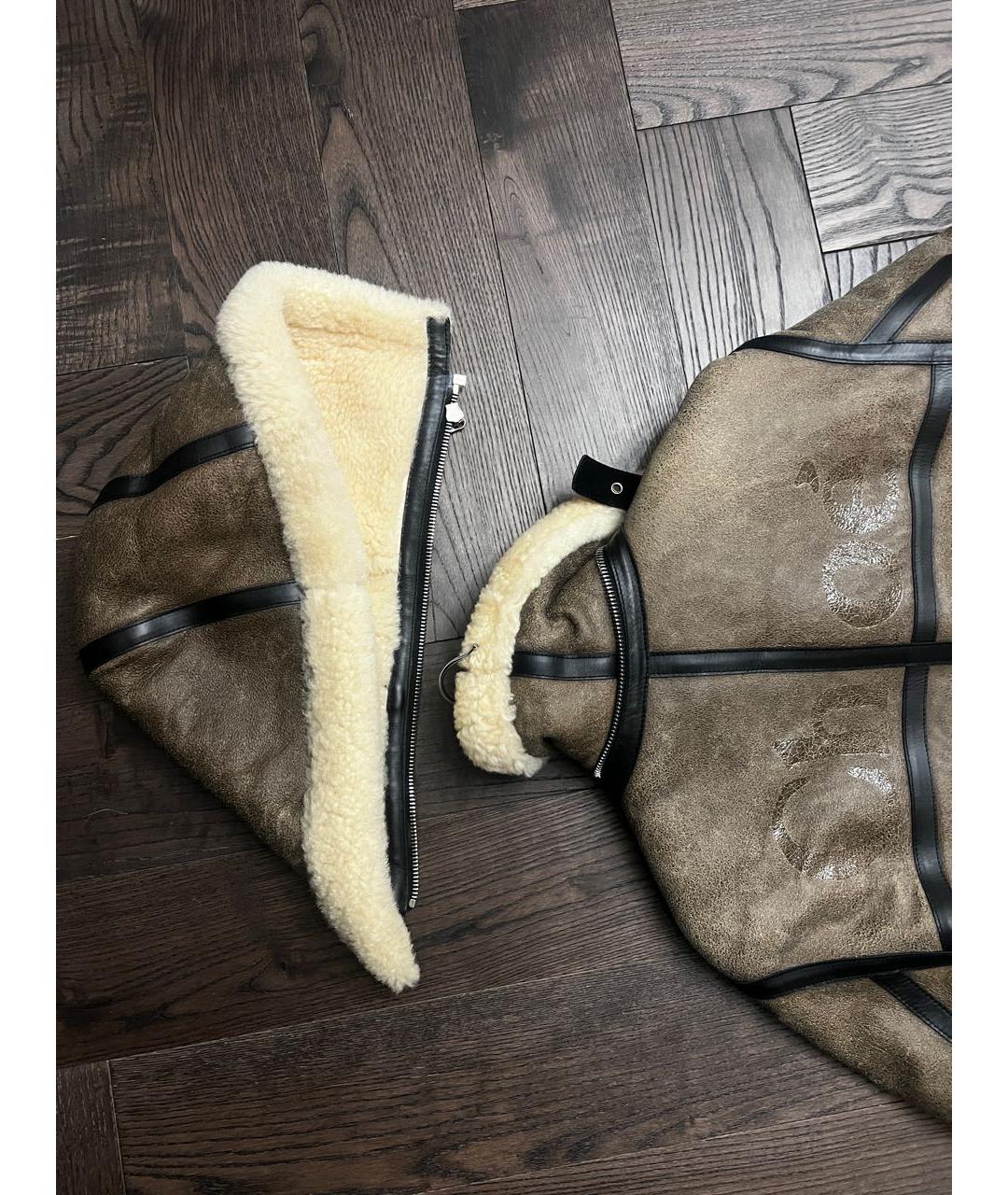 CHLOE Коричневая дубленка, фото 3