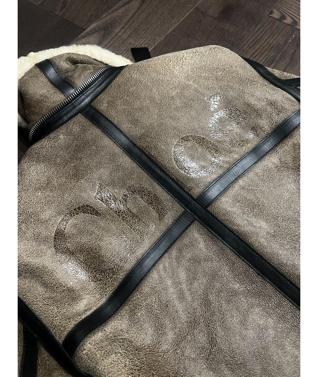 CHLOE Коричневая дубленка, фото 4