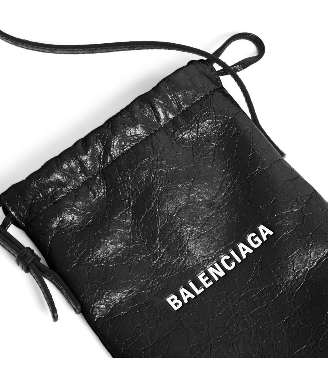 BALENCIAGA Черная сумка на плечо, фото 4