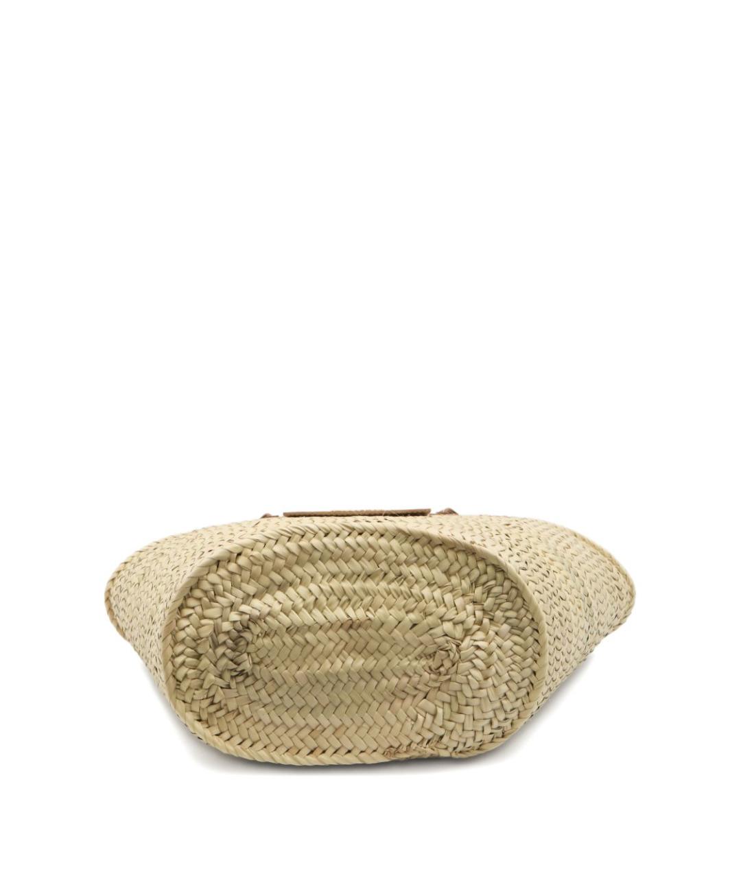 JACQUEMUS Коричневая кожаная сумка тоут, фото 2