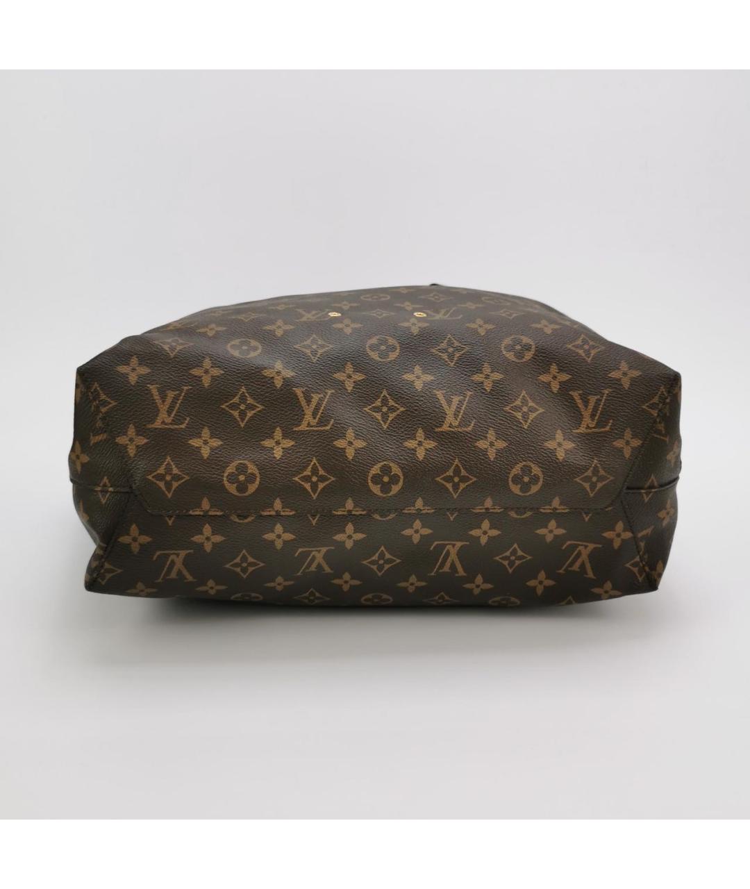 LOUIS VUITTON Коричневая сумка с короткими ручками, фото 5