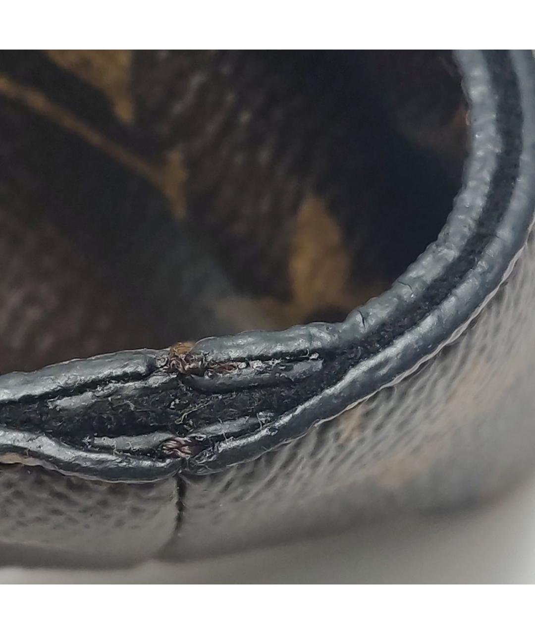 LOUIS VUITTON Коричневая сумка с короткими ручками, фото 7