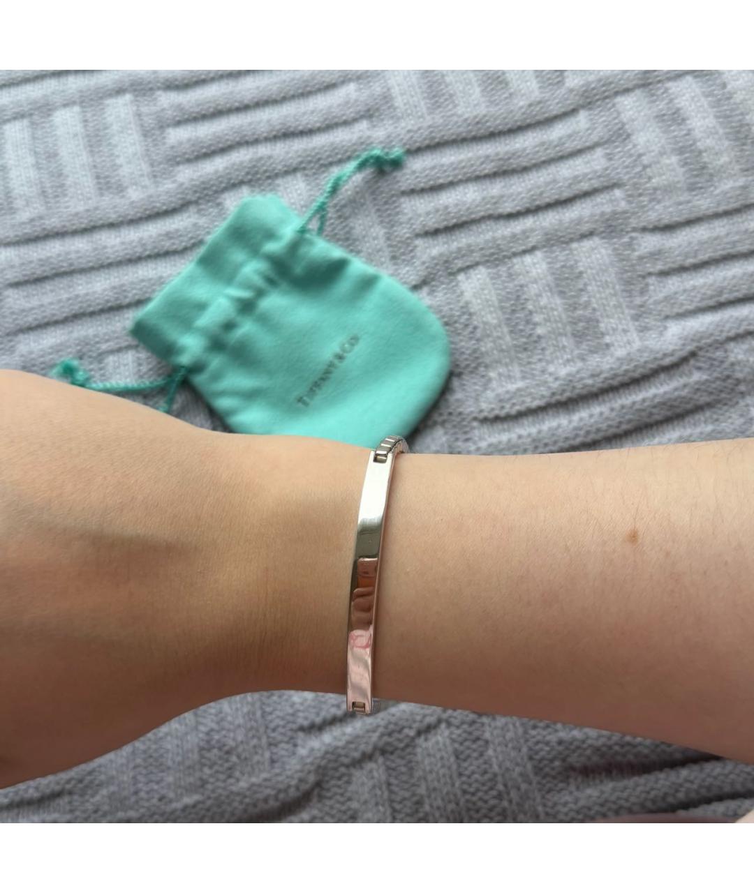 TIFFANY&CO Серебрянный серебряный браслет, фото 7